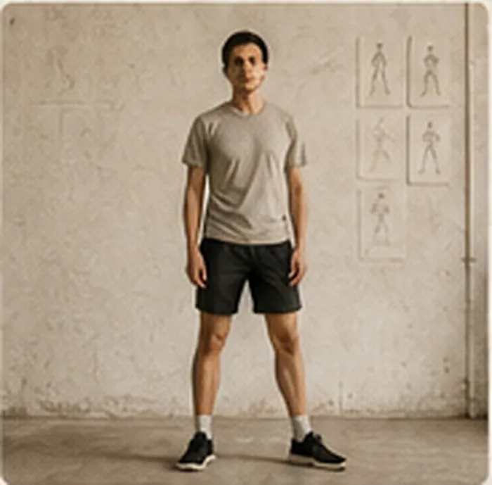 Simpler standing figure
